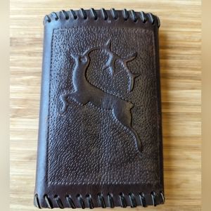 Vintage leather wallet